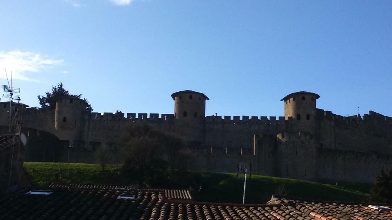 Gite Les 3 Tours 1E Etage Carcassonne Exteriör bild
